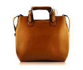 Vogue Crafts and Designs Pvt. Ltd. manufactures Big Leather Handbag at wholesale price.